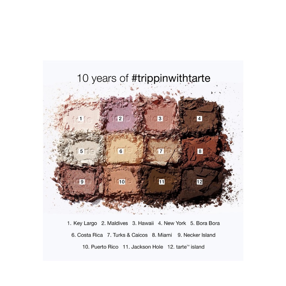 TARTE Amazonian Clay Eyeshadow Palette - Warm Neutrals - Picture 2 of 4